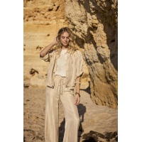 Tramontana Broek Shimmer Pebble
